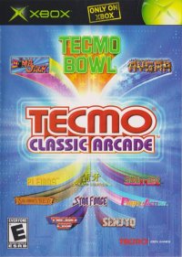 Tecmo Classic Arcade Xbox  box art